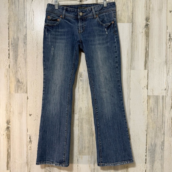 American Eagle Outfitters AE Artist Flare Jeans Size 8 Short - Picture 1 of 12